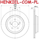 Tarcza hamulcowa wentylowana MIKODA 2143 - SUBARU CROSSTREK (GU_) FORESTER (SK_) IMPREZA Hatchback (GT_) IMPREZA Sedan (GK_) IMPREZA Liftback (GU_) XV (GT) - OŚ TYLNA