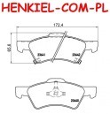 Tarcze hamulcowe wentylowane MIKODA 2522 + KLOCKI QUARO QP9601C ceramiczne - CHRYSLER VOYAGER IV (RG, RS) DODGE CARAVAN (RG_) - OŚ PRZEDNIA