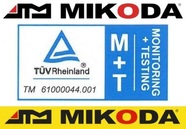 Tarcza hamulcowa wentylowana MIKODA 2510 - CHRYSLER SEBRING (JS) CITROËN C4 AIRCROSS DODGE AVENGER CALIBER JEEP COMPASS (MK49) PATRIOT (MK74) MITSUBISHI ASX (GA_W_) PEUGEOT 4008 - OŚ PRZEDNIA