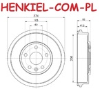 Bębny hamulcowe MIKODA 9436 + SZCZĘKI SAMKO 81163 - CHEVROLET AVEO Hatchback (T300) AVEO Sedan (T300) - OŚ TYLNA