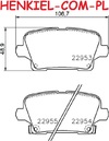 Klocki hamulcowe MIKODA 71674 - OPEL INSIGNIA B Country Tourer (Z18) INSIGNIA B Grand Sport (Z18) INSIGNIA B Sports Tourer (Z18) INSIGNIA B Sports Tourer Combi Van (Z18) - OŚ TYLNA