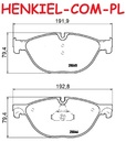 Tarcze hamulcowe wentylowane MIKODA 0490 (lewa) 0489 (prawa) + KLOCKI QUARO QP4570C ceramiczne - BMW 5 (F10, F11, F07) 6 ( F12) 7 (F01, F02, F03, F04) - OŚ PRZEDNIA