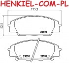 Tarcze hamulcowe wentylowane MIKODA 0848 + KLOCKI TEXTAR 2317801 - HONDA CIVIC VIII Hatchback (FN, FK) UFO - OŚ PRZEDNIA