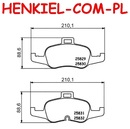 Tarcze hamulcowe wentylowane MIKODA 4216 + KLOCKI REMSA 165300 - AUDI TT (FV3, FVP) TT Roadster (FV9, FVR) - OŚ PRZEDNIA