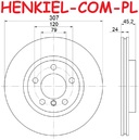 Tarcza hamulcowa wentylowana MIKODA 1830 - MINI MINI COUNTRYMAN (R60) MINI PACEMAN (R61) - OŚ PRZEDNIA