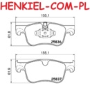 Tarcze hamulcowe wentylowane MIKODA 0585 + KLOCKI QUARO QP9166C ceramiczne - CITROEN  C4 Picasso II  C4 SPACETOURER - OŚ PRZEDNIA