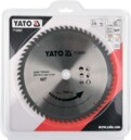 TARCZA WIDIOWA DO CIĘCIA DREWNA dla YT-82153 235mm 60T 25,4mm YATO YT-60687