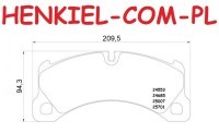 Tarcze hamulcowe wentylowane MIKODA 0294 + KLOCKI MIKODA 71671 - PORSCHE CAYENNE (92A) - OŚ PRZEDNIA