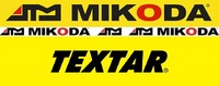 Tarcze hamulcowe wentylowane MIKODA 1340 + KLOCKI TEXTAR 2556401 - MAZDA CX-5 (KE,GH) - OŚ PRZEDNIA