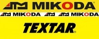 Tarcze hamulcowe pełne MIKODA 1341 + KLOCKI TEXTAR 2554001 - MAZDA CX-5 (KE, GH) - OŚ TYLNA