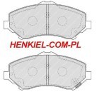 KLOCKI HAMULCOWE DELPHI LP2143 - PRZÓD