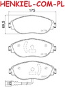 Tarcze hamulcowe wentylowane MIKODA 4216 GT malowane, nacinane, wiercone, kolor: czarny + KLOCKI QUARO QP6623C  ceramiczne - AUDI A3 (8V1, 8VK) SKODA KODIAQ OCTAVIA III SUBERB III SEAT LEON (5F1) LEON SC ST VW ARTEON CC GOLF VII PASSAT B7 B8 PASSAT CC TIGUAN (AD1) - OŚ PRZEDNIA