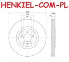 Tarcze hamulcowe wentylowane MIKODA 4217 + KLOCKI QUARO QP4073C ceramiczne - AUDI A1 (8X1, 8XK) A1 Sportback (8XA, 8XF)  SEAT IBIZA IV (6J5, 6P1) IBIZA IV SPORTCOUPE (6J1, 6P5) IBIZA IV ST (6J8, 6P8) VW POLO (6R1, 6C1)  - OŚ PRZEDNIA