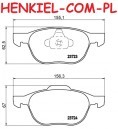 Tarcze hamulcowe wentylowane MIKODA 0737 + KLOCKI QUARO QP2248C ceramiczne - FORD C-MAX I II FOCUS II III KUGA I II TOURNEO CONNECT 13r- TRANSIT CONNECT 13r- VOLVO C30 C70 II kabriolet S40 II V50 - OŚ PRZEDNIA