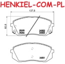 Tarcze hamulcowe wentylowane MIKODA 1111 GT malowane, nacinane, wiercone, kolor: czarny + KLOCKI TEXTAR 2450101 - HYUNDAI i40 (VF) i40 CW (VF) ix35 (LM, EL, ELH) KIA OPTIMA Sportswagon SPORTAGE (SL) - OŚ PRZEDNIA