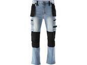 SPODNIE ROBOCZE MONTERSKIE STRETCH JEANS LIGHT BLUE r. L YATO YT-79072