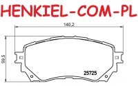 Tarcze hamulcowe wentylowane MIKODA 1340 + KLOCKI QUARO QP9911C ceramiczne - MAZDA 6 sedan (GJ,GL) 6 kombi (GJ,GL) - OŚ PRZEDNIA