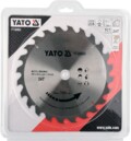 TARCZA WIDIOWA DO CIĘCIA DREWNA dla YT-82153 235mm 24T 25,4mm YATO YT-60685