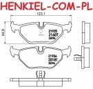 Tarcze hamulcowe pełne MIKODA 0457 + KLOCKI MIKODA 70446 - BMW 3 Compact (E36) - OŚ TYLNA