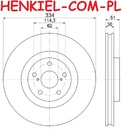 Tarcze hamulcowe wentylowane MIKODA 2277 + KLOCKI ATE 13.0460-5789.2 - LEXUS GS (_L1_)  RC (_C1_) - OŚ PRZEDNIA