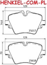 Tarcze hamulcowe wentylowane MIKODA 0496 + KLOCKI MIKODA 70496 - BMW 1 (F40) 2 Active Tourer (F45) 2 Gran Tourer (F46) 2 Gran Coupe (F44) X1 (F48) X2 (F39) MINI  MINI COUNTRYMAN (F60) - OŚ PRZEDNIA