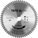 TARCZA WIDIOWA DO CIĘCIA DREWNA dla YT-82150 190mm 60T 20mm YATO YT-60636