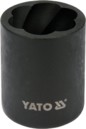 NASADKI WYKRĘTAKI DO USZKODZONYCH OBROBIONYCH ŚRUB NAKRĘTEK 3/8'' 10-19 mm KPL. 10 SZT. YATO YT-0603