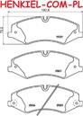 Tarcze hamulcowe wentylowane MIKODA 2611 + KLOCKI QUARO QP7815C ceramiczne - LAND ROVER DISCOVERY IV (L319) RANGE ROVER SPORT I (L320) - OŚ PRZEDNIA