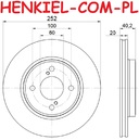 Tarcza hamulcowa wentylowana MIKODA 2145 - SUZUKI BALENO (FW, EW) SWIFT V (AZ) - OŚ PRZEDNIA