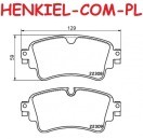 Tarcze hamulcowe wentylowane  MIKODA 4209 + KLOCKI MIKODA 74226 - AUDI A4 (8W2, 8WH, 8W5, B9) A5 (F53, F57, F5A) A7 Sportback (4KA) Q5 (FYB) Q7 (4MB) A8 (4N2, 4N8) - OŚ TYLNA