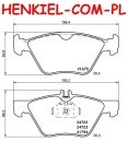 Tarcze hamulcowe wentylowane MIKODA 1432 + KLOCKI TEXTAR 2167001 - CHRYSLER CROSSFIRE MERCEDES KLASA E (W210,S210) CLK (C208,A208) SLK (R170) - OŚ PRZEDNIA