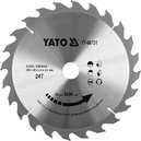 TARCZA DO CIĘCIA DREWNA 255/24T 30MM WIDIOWA YATO YT-60731