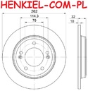 Tarcza hamulcowa pełna MIKODA 1172 - HYUNDAI ELANTRA VI Sedan (AD, ADA) ELANTRA VII Sedan (CN7) i20 III (BC3, BI3) IONIQ (AE) KIA CERATO IV Sedan (BD, BDM) NIRO I (DE) NIRO VAN (DE) - OŚ TYLNA