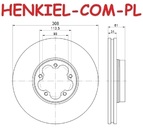 Tarcze hamulcowe wentylowane MIKODA 0767 + KLOCKI QUARO QP6685 - FORD TRANSIT V363 (FAD, FBD, FCD, FDD, FED, FFD) sys. BOSCH - OŚ PRZEDNIA