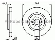 TARCZA HAMULCOWA BREMBO 09.6843.21 -- PRZÓD