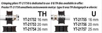 PRASKA ZACISKARKA DO RUR PEX-AL.-PEX MATRYCE TH 16 20 26 YATO YT-21750
