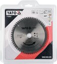 TARCZA DO CIĘCIA DREWNA 160/60T 20MM WIDIOWA YATO YT-60581