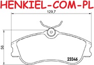 Klocki hamulcowe CITROËN OEM 425213 - CITROEN BERLINGO / BERLINGO FIRST Nadw.Pełn./MPV (M_) MPV (MF_, GJK_, GFK_) XSARA PICASSO (N68) PEUGEOT 206 CC (2D) 206 Hatchback (2A/C) 206 SW (2E/K) PARTNER Nadwozie Pełne (5) Combispace (5F) PARTNER ORIGIN Nadwozie pełne/MPV (G_) ORIGIN MPV (G_) Platforma/Podwozie (5_, G_) - OŚ PRZEDNIA