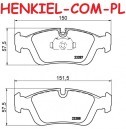 Tarcze hamulcowe wentylowane MIKODA 0431 GT malowane, nacinane, wiercone, kolor: czarny + KLOCKI QUARO QP5332C ceramiczne - BMW 3 (E46) Z3 (E36) Z4 (E85) - OŚ PRZEDNIA