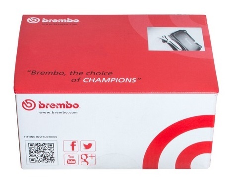 Klocki hamulcowe BREMBO P85065 - AUDI Q7 (4LB) VW TOUAREG (7LA, 7L6, 7L7) PORSCHE CAYENNE (9PA) - OŚ PRZEDNIA