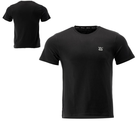 KOSZULKA T-SHIRT BASIC BAWEŁNIANA 180g/m² CZARNA r. L YATO YT-78472