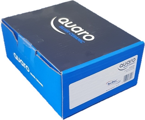 Klocki hamulcowe QUARO QP3663C ceramiczne - CHEVROLET CRUZE (J300,J305,J308) ORLANDO (J309) TRAX VOLT OPEL AMPERA ASTRA J CASCADA (W13) MOKKA ZAFIRA TOURER C - OŚ TYLNA