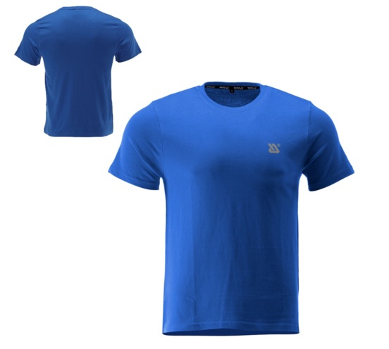 KOSZULKA T-SHIRT BASIC BAWEŁNIANA 180g/m² NIEBIESKA r. M YATO YT-78495