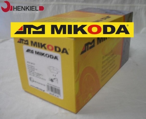 Klocki hamulcowe MIKODA 71438 -  CITROEN C4 I PEUGEOT 207 208 3008 307 308 RCZ - OŚ PRZEDNIA 