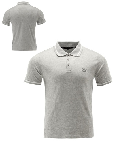 KOSZULKA POLO SOFT BAWEŁNIANA 200g/m² SZARY MELANŻ r. XXL 2XL YATO YT-78634