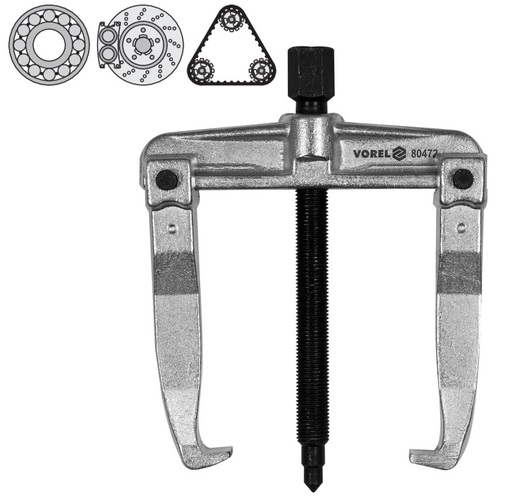 ŚCIĄGACZ DWURAMIENNY BELKOWY DO ŁOŻYSK 130mm VOREL 80472