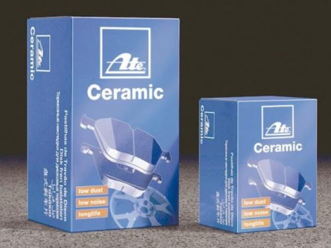 KLOCKI HAMULCOWE CERAMICZNE ATE 13.0470-2820.2   AUDI CITROEN FIAT FORD LANCIA PEUGEOT RENAULT SEAT SKODA VW -- OŚ TYLNA