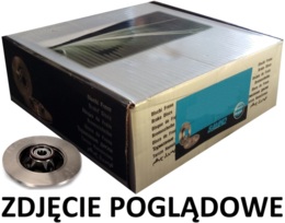 Tarcza hamulcowa pełna z łożyskiem i pierścieniem ABS SAMKO R1040PCA - RENAULT FLUENCE (L30_) MEGANE III - OŚ TYLNA